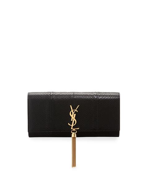 ysl monogram kate clutch|ysl kate clutch black.